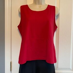 BUY 2 ITEMS GET 1 FREE - Chico’s Red Tank Top Sz 12